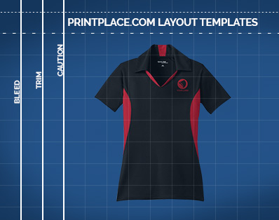 Ladies Side Blocked Micropique Sport-Wick Polo Printing
